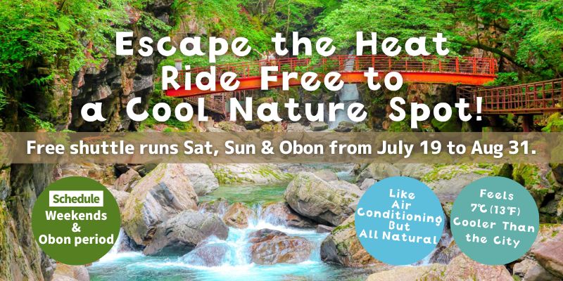 Escape the Heat Ride Free to a Cool Nature Spot