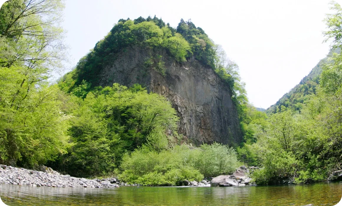 巌立峡の写真